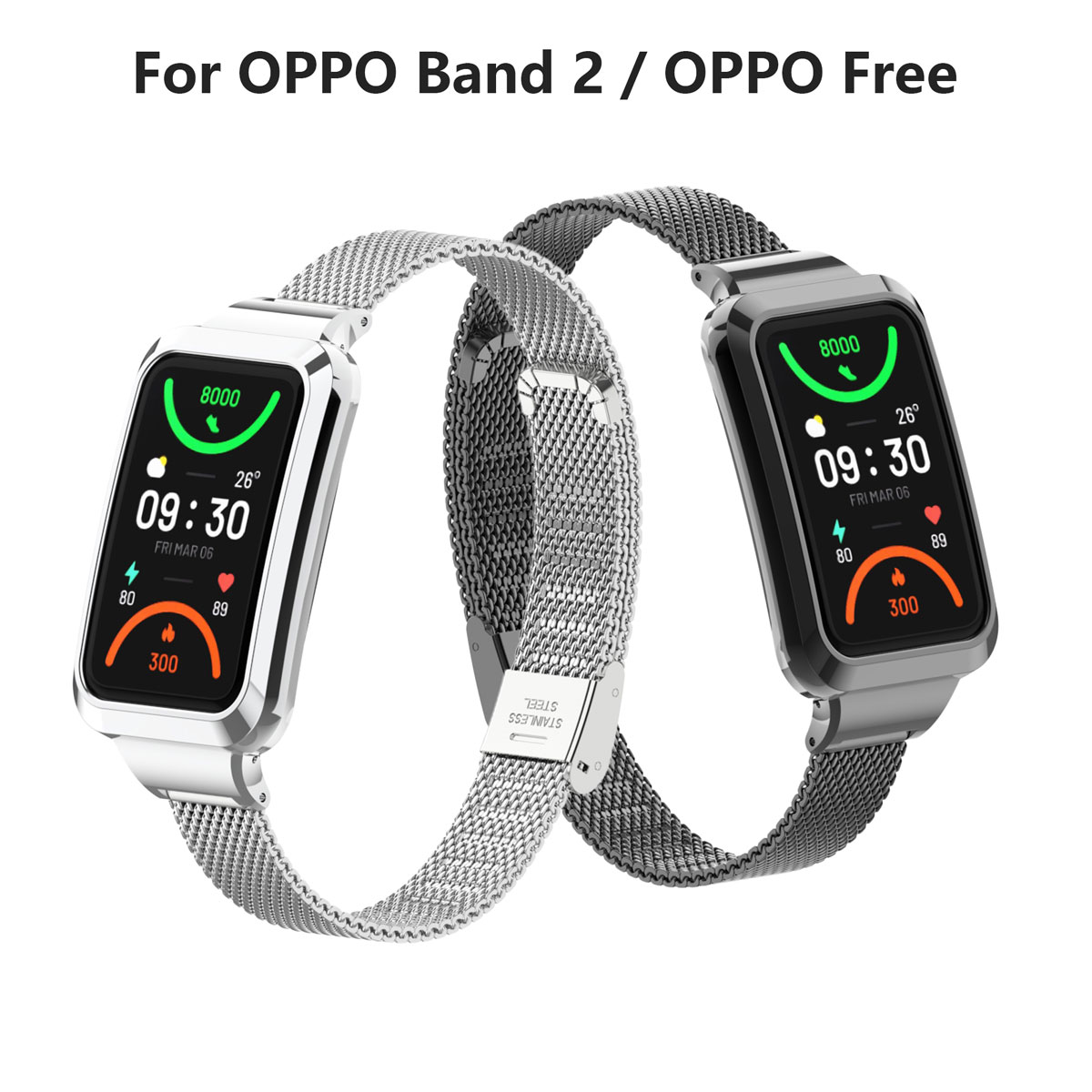 Suitable for Oppo Band 2 Stain - огляд і ціна Mesh Strap Metal
