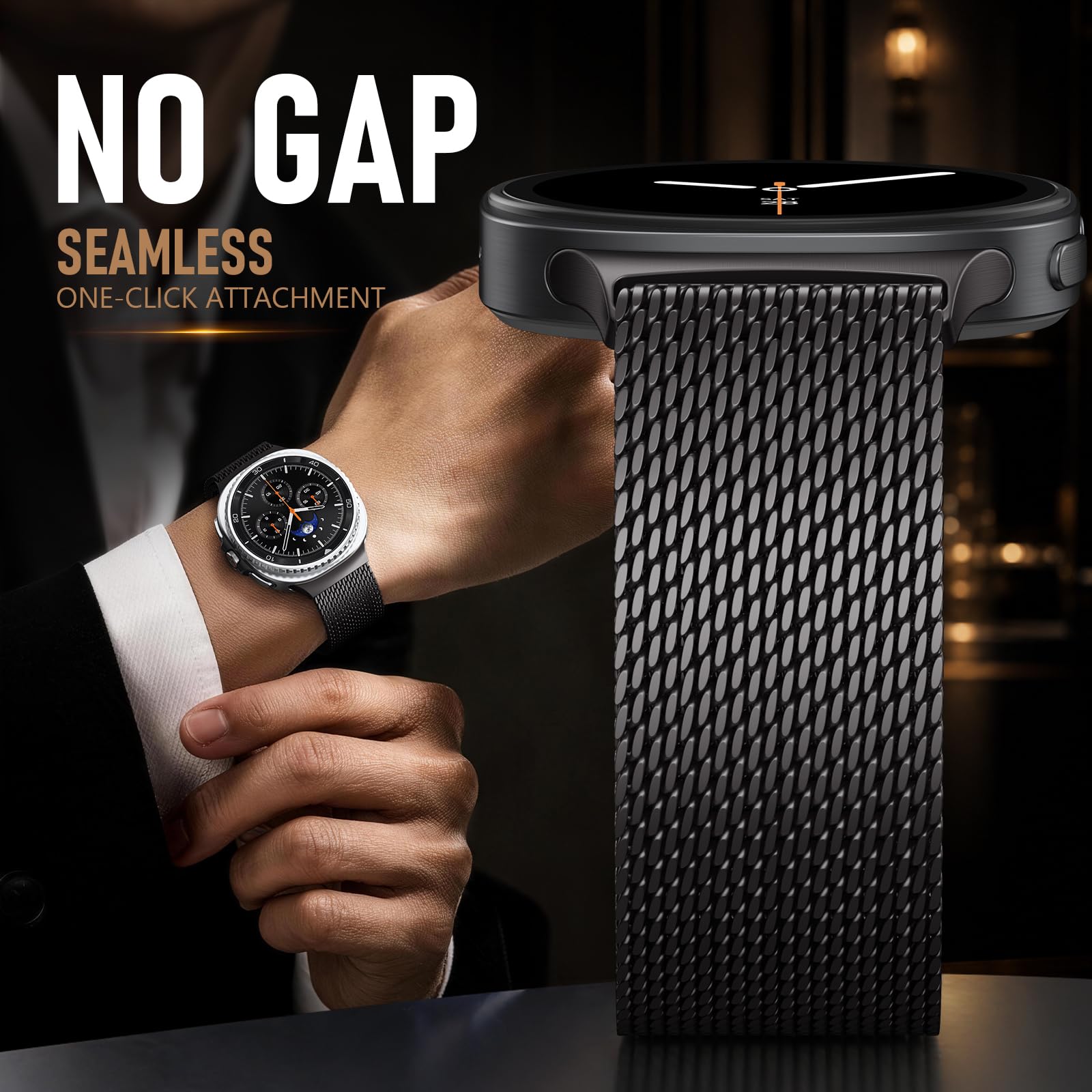 Milanese Loop Strap For Samsun - огляд і ціна Milanese Loop Magnetic