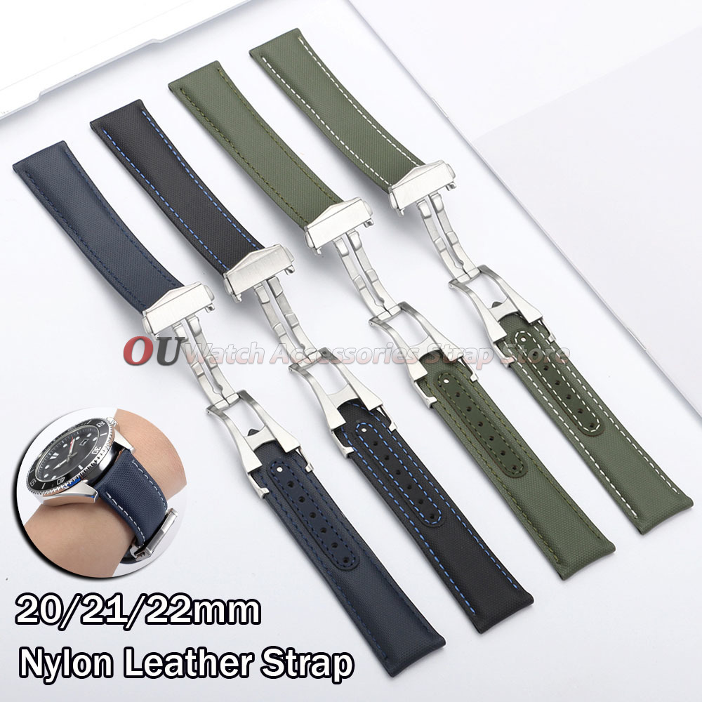 Sailcloth Nylon Leather Watchb - огляд і ціна Omega Watch Seamaster