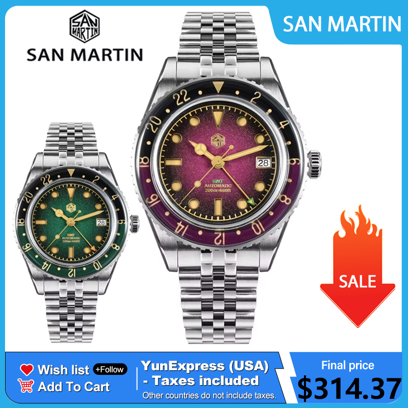 2025 New San Martin SN0134G Me - огляд і ціна Rolex Watch Submariner