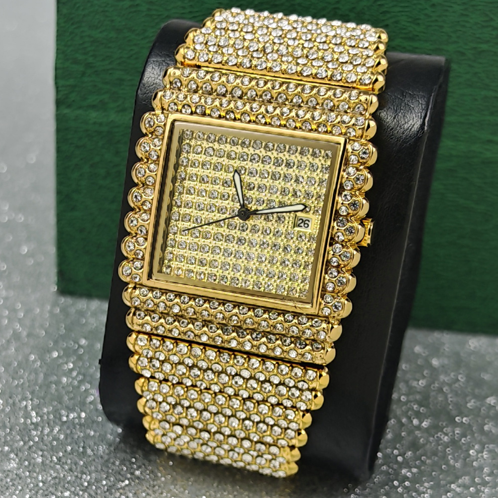 Men's New Hot Sale Hip-Hop Dia - огляд і ціна Butterfly Clasp Deployant