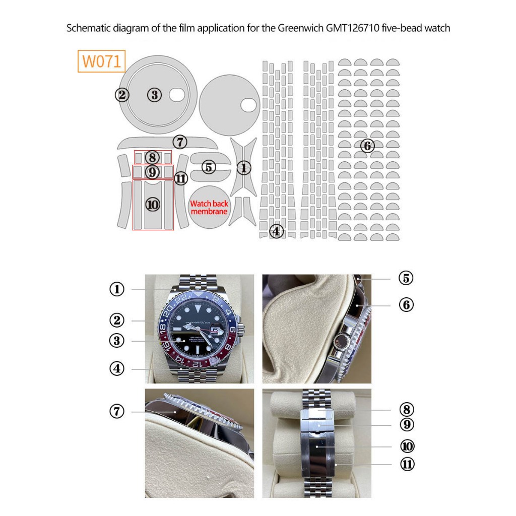 Watch Film for Rolex GMT-Maste - огляд і ціна Rolex Watch Daytona