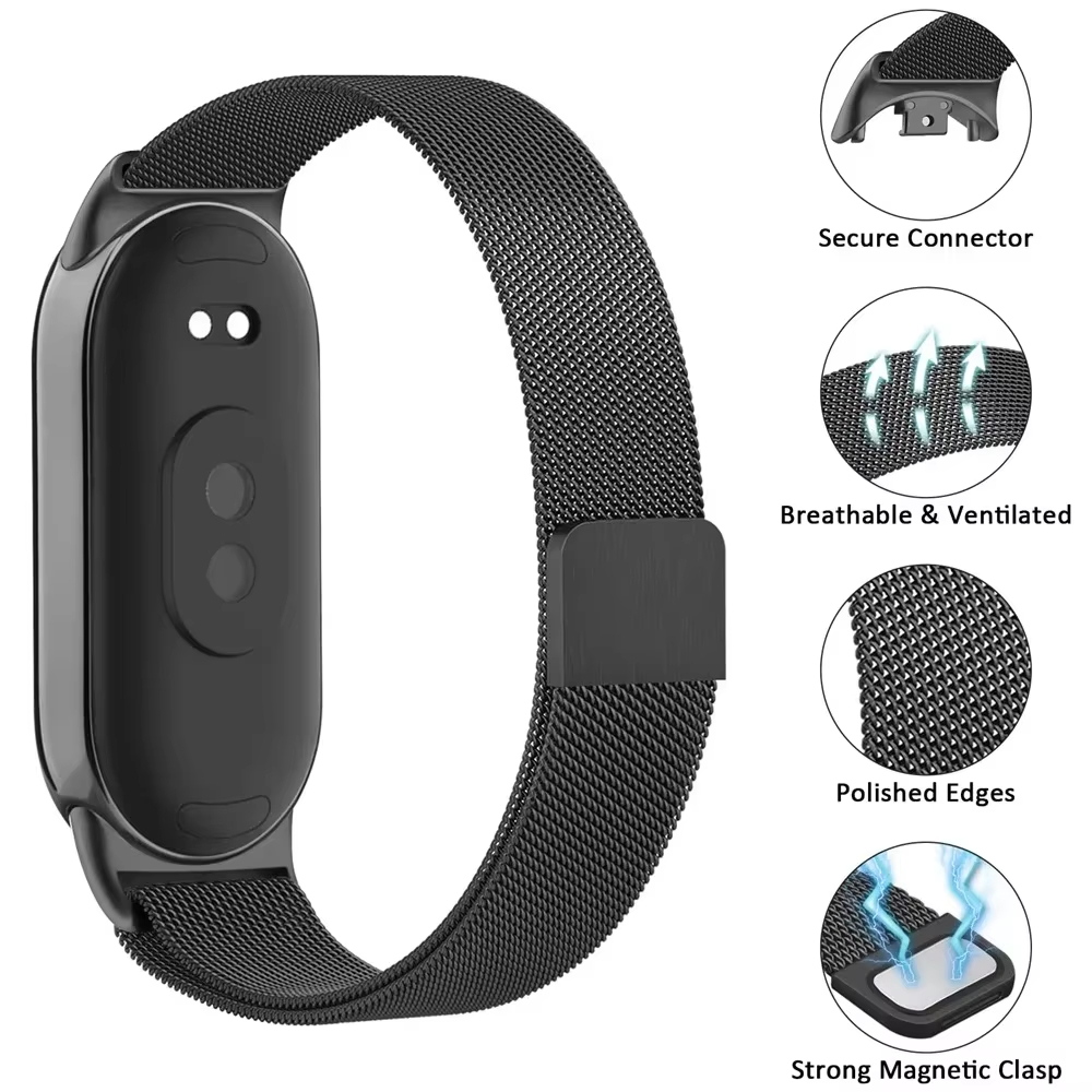 Metal Milanese Loop Strap For  - огляд і ціна Milanese Loop Magnetic