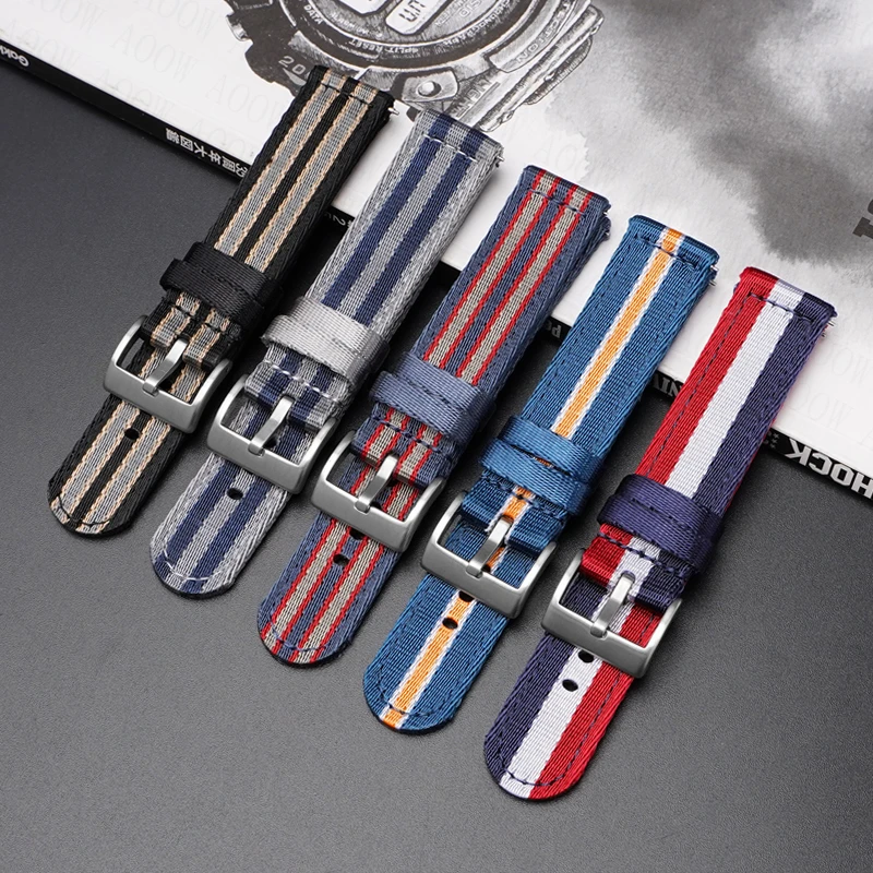 18mm 20mm 22mm 24mm Soft Nylon - огляд і ціна Omega Watch Seamaster