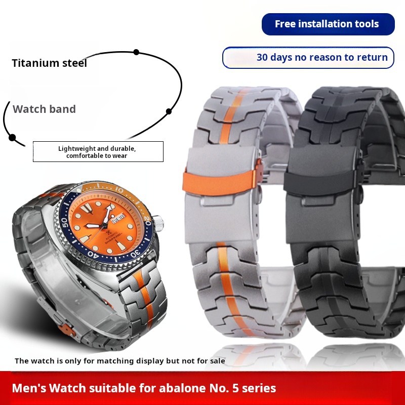 22mm For Seiko canned abalone  - огляд і ціна Seiko Watch 5 Sports